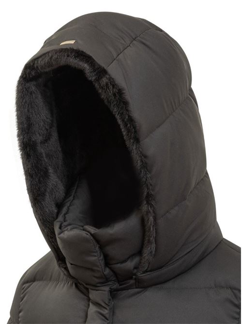 Women's black down jacket Herno | PI001795D - 12414.9300